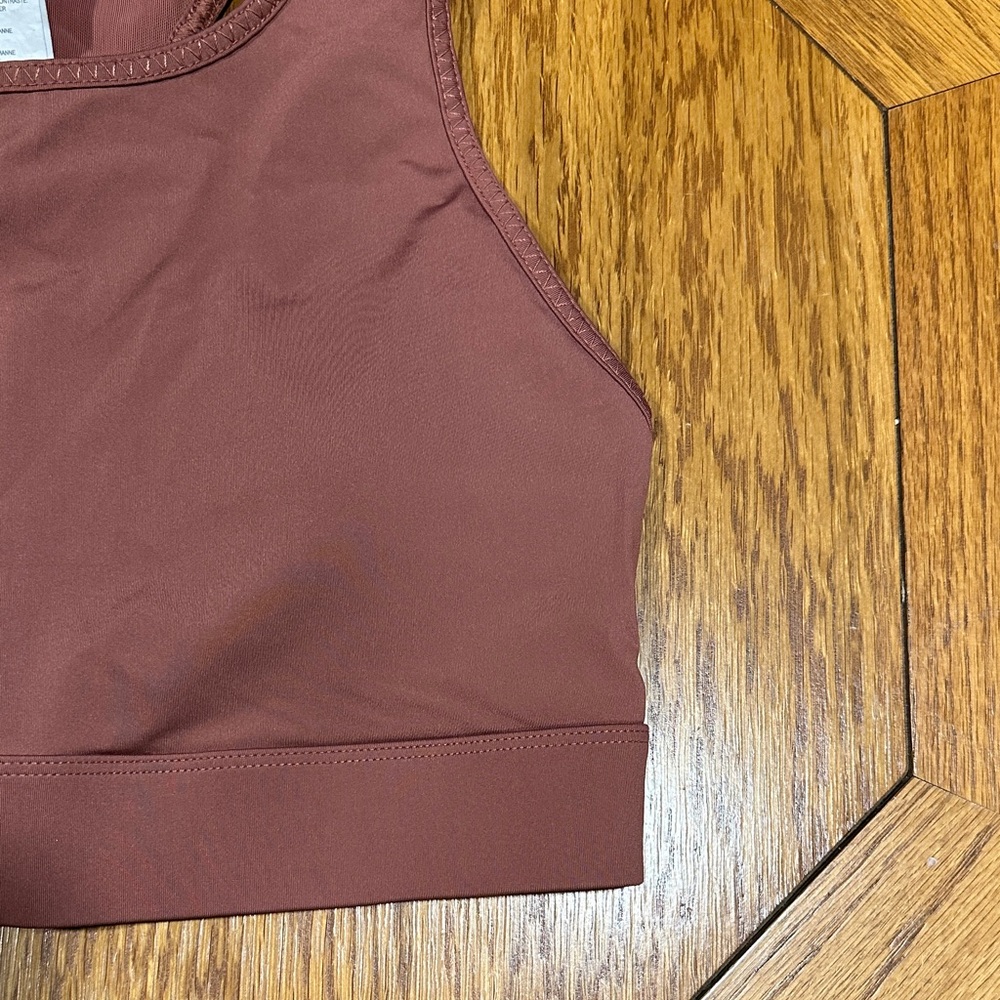 *Fabletics* Mauve High-Neck Trinity High Impact S… - image 5